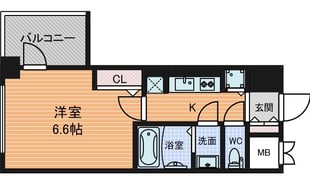 アドバンス大阪城グラシアの物件間取画像